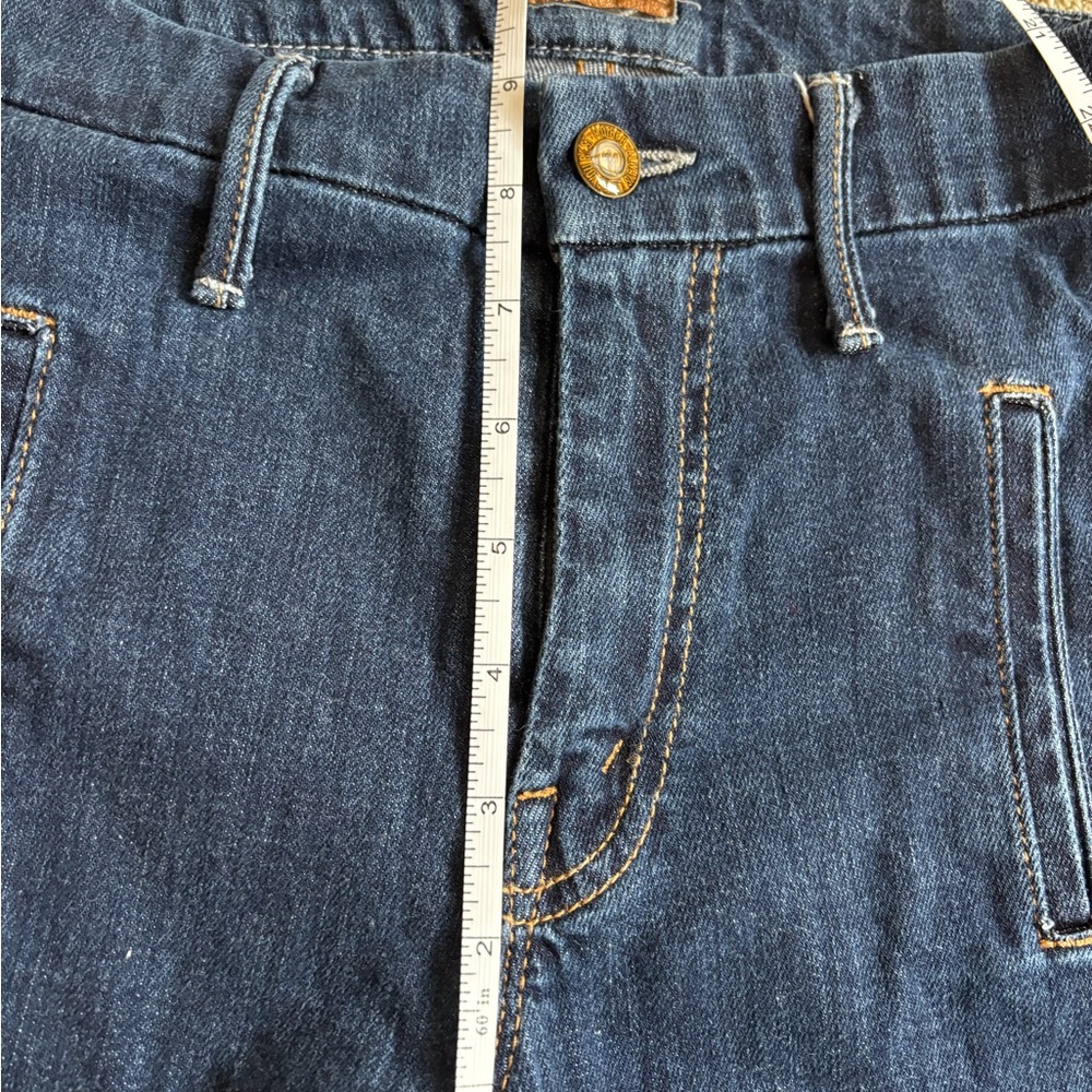 Mother The Drama Joyride Flare Jeans in Classic Blue Jeans Size 24 - Picture 6 of 8